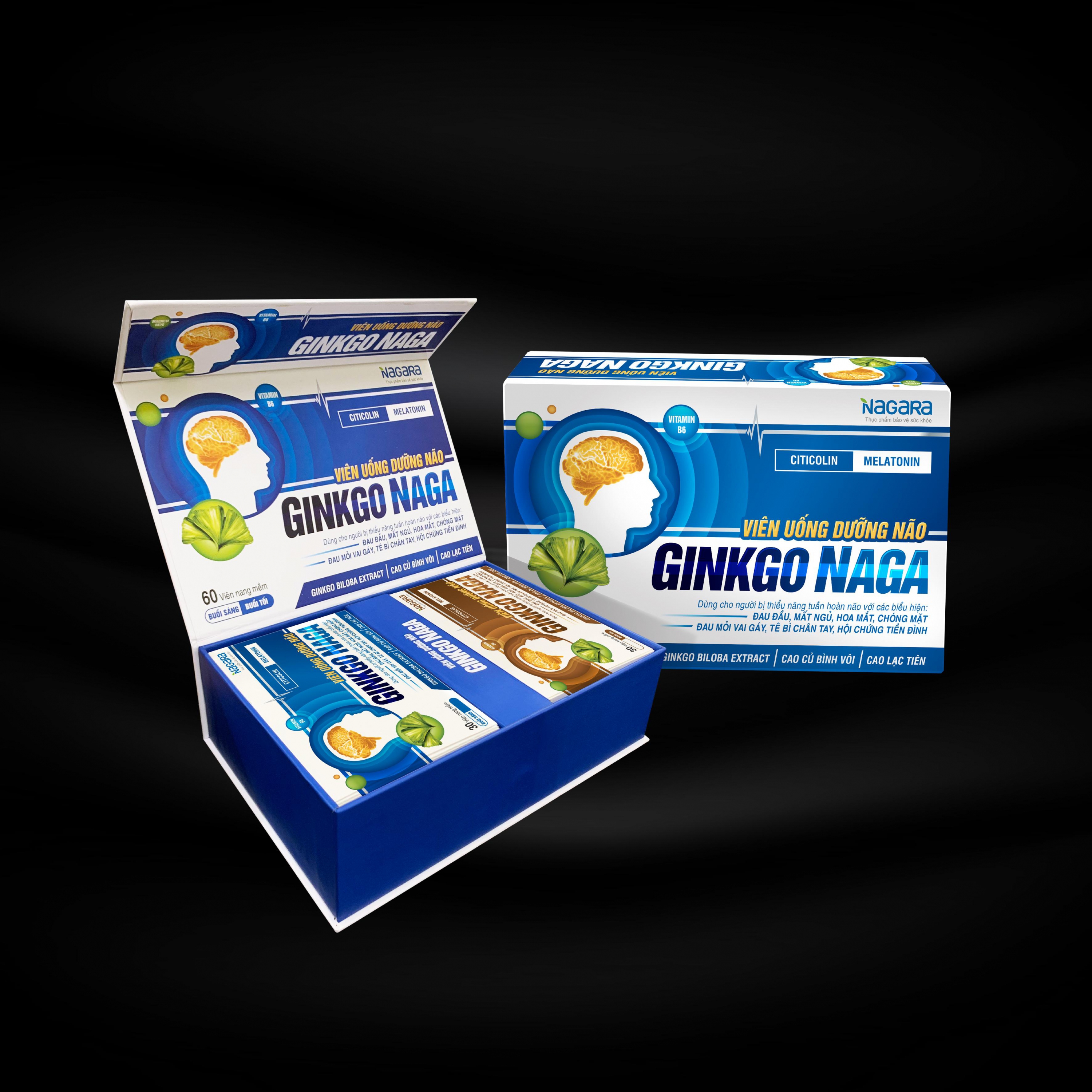 Viên uống dưỡng não GINKGO NAGA