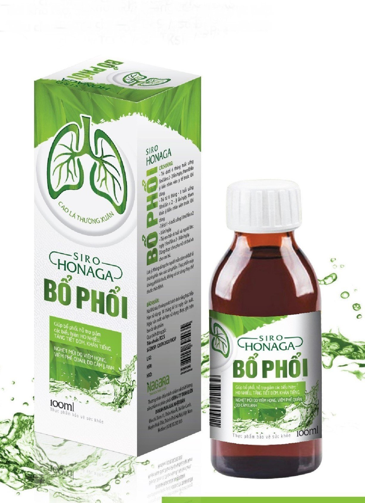 HONAGA BỔ PHỔI ( CHAI)