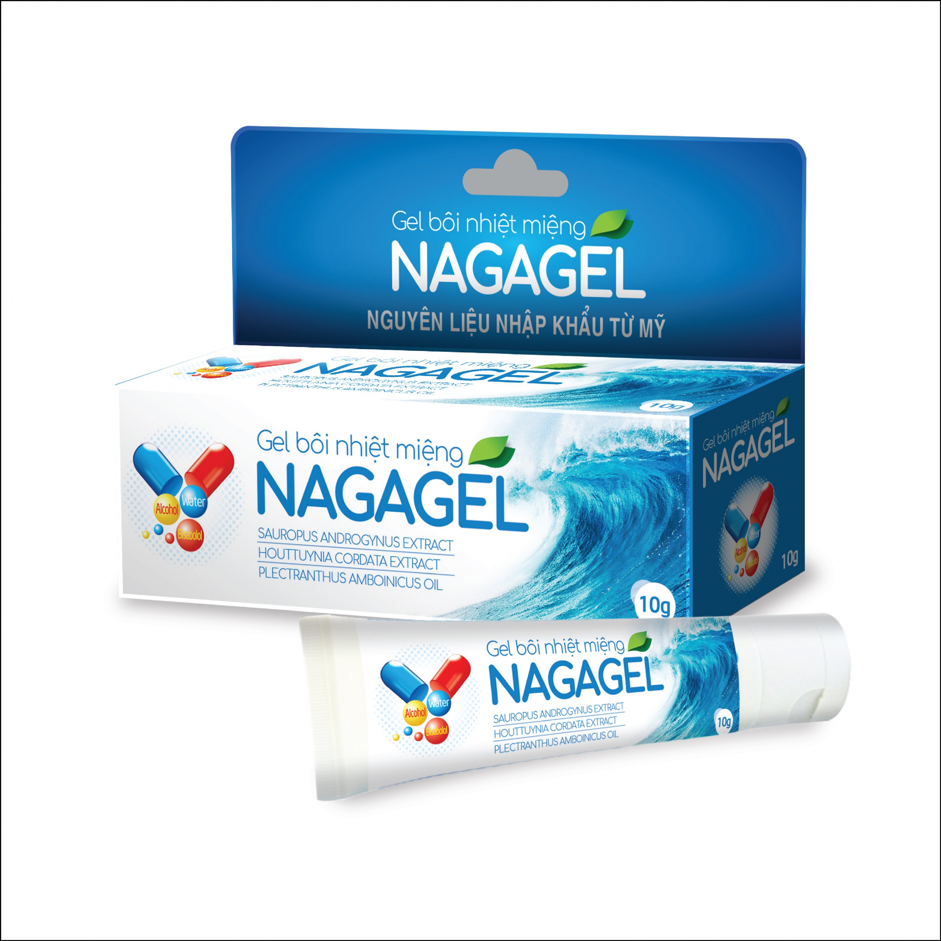 GEL BÔI NHIỆT MIỆNG NAGAGEL