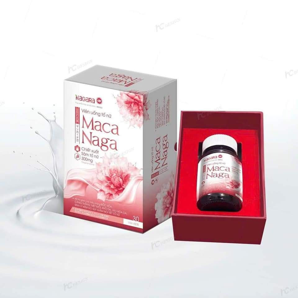 VIÊN UỐNG TỐ NỮ MACCA NAGA